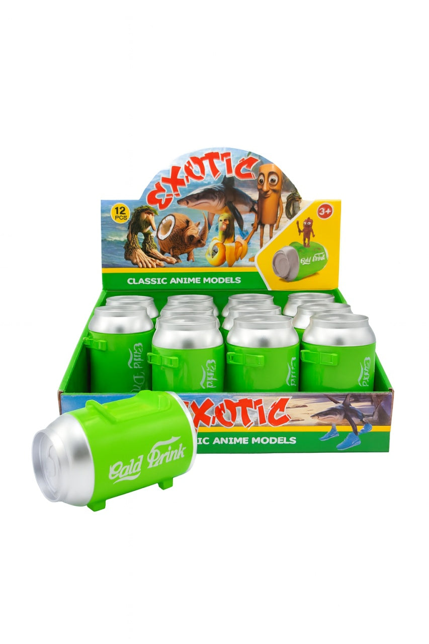 Jucarie Tip Doza , œCold Drink, , 11 cm , Modele Clasice Anime