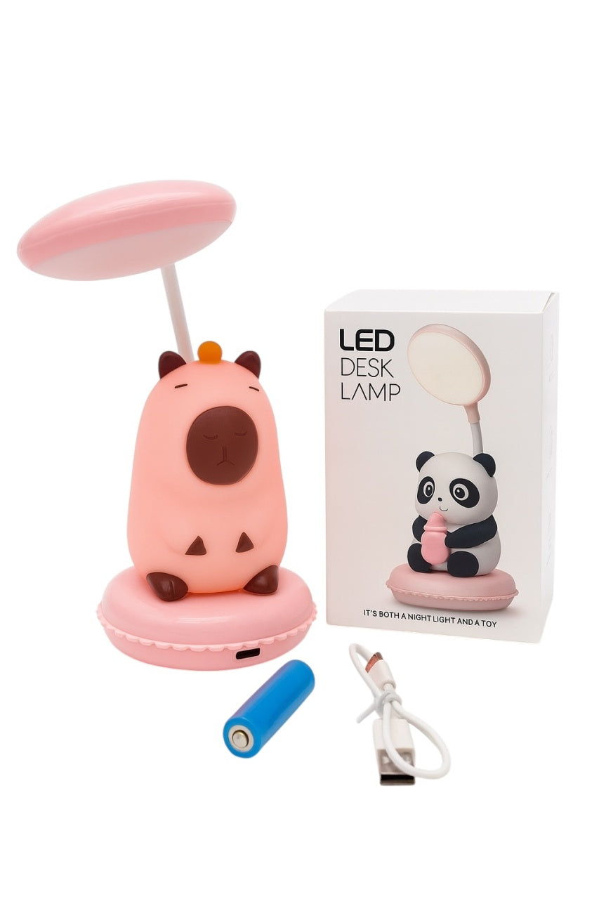 Lampa LED birou pentru copii, design animalut, lumina calda, reincarcabila