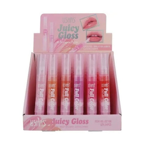 Lip Gloss USHAS Juicy 3.1g , Stralucire Delicata si Hidratare Intensa