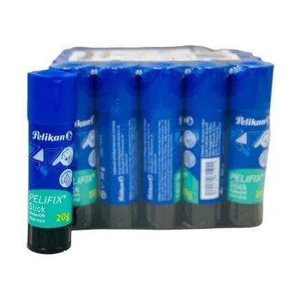 Lipici solid Pelikan 20gr , adeziv practic pentru scoala, birou si uz casnic,