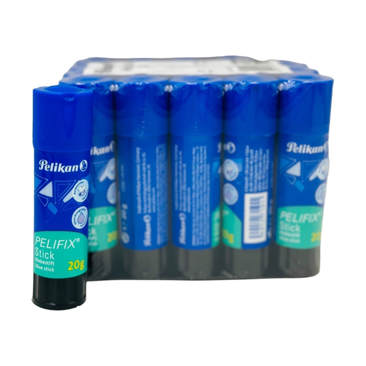 Lipici solid Pelikan 20gr , adeziv practic pentru scoala, birou si uz casnic,