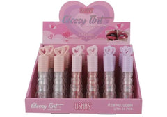 Luciu de Buze USHAS Glossy Tint, 5g , Hidratare Culoare Naturala