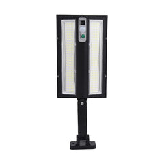 Lumină cu senzor solar ECB, plastic, control de la distanță, 24 x 10 x 2.2 cm, negru