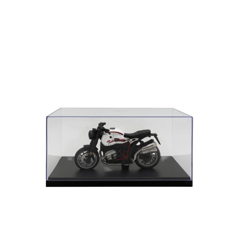Macheta Motocicleta Bburago R nineT Urban G S Alba , Scara 1:18 Metal Copii 3+