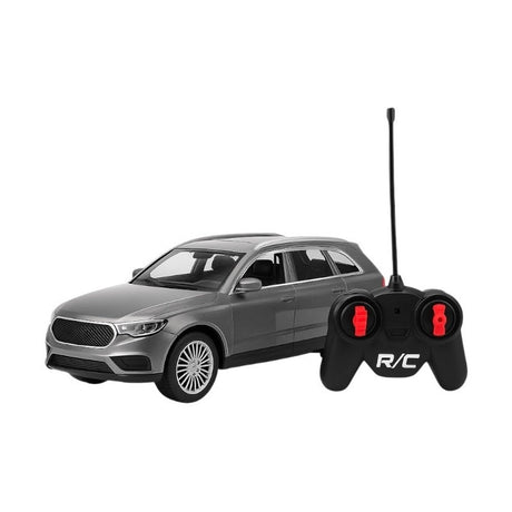 Masina cu radiocomanda 1:16, model break SUV negru, 31x11 cm, jucarie pentru copii