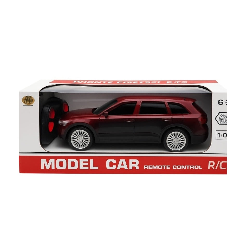 Masina cu radiocomanda 1:16, model break SUV visiniu, 31x11 cm, jucarie pentru copii