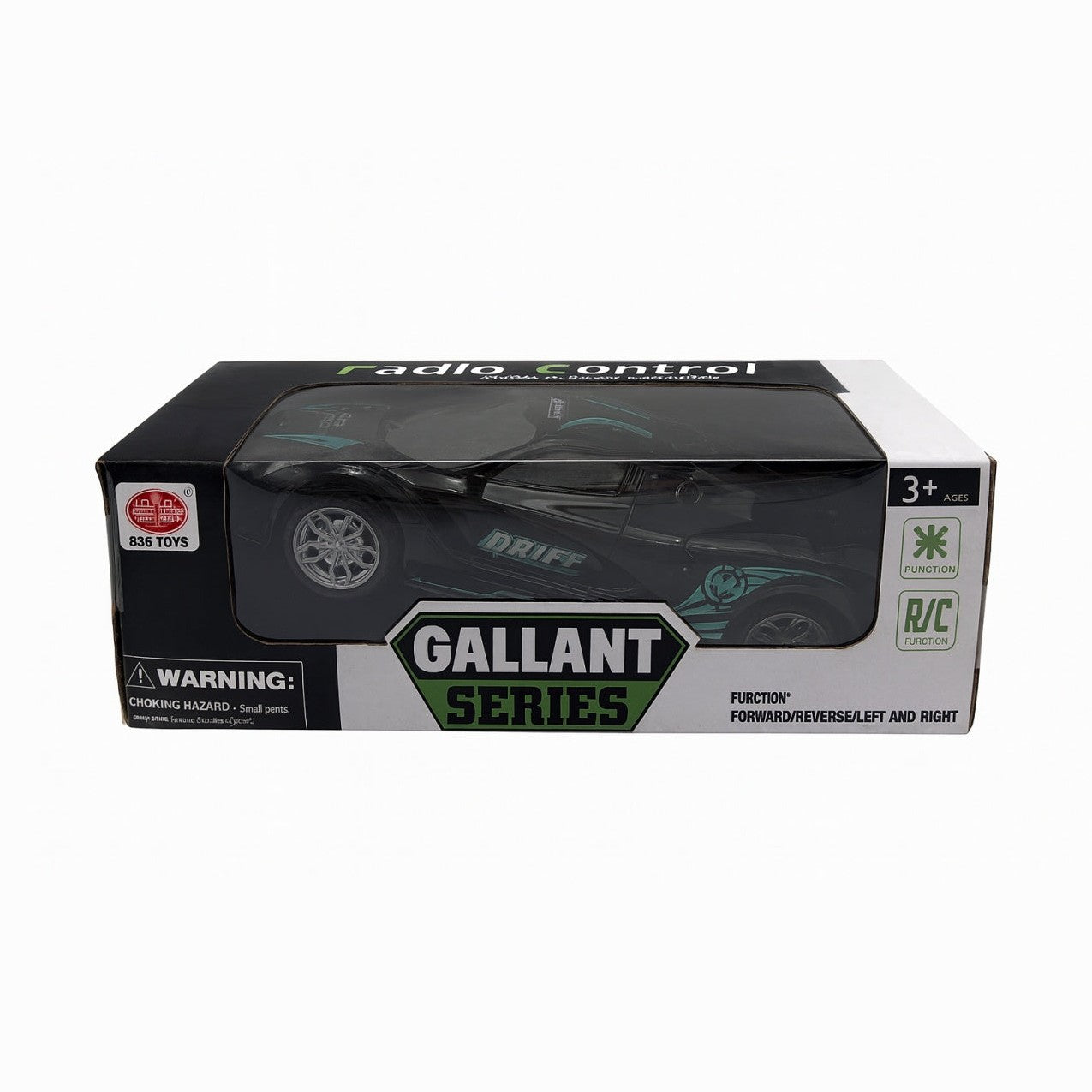 Masina cu radiocontrol Gallant Series, model drift, design sport, R C, functie inainte indarat stanga dreapta