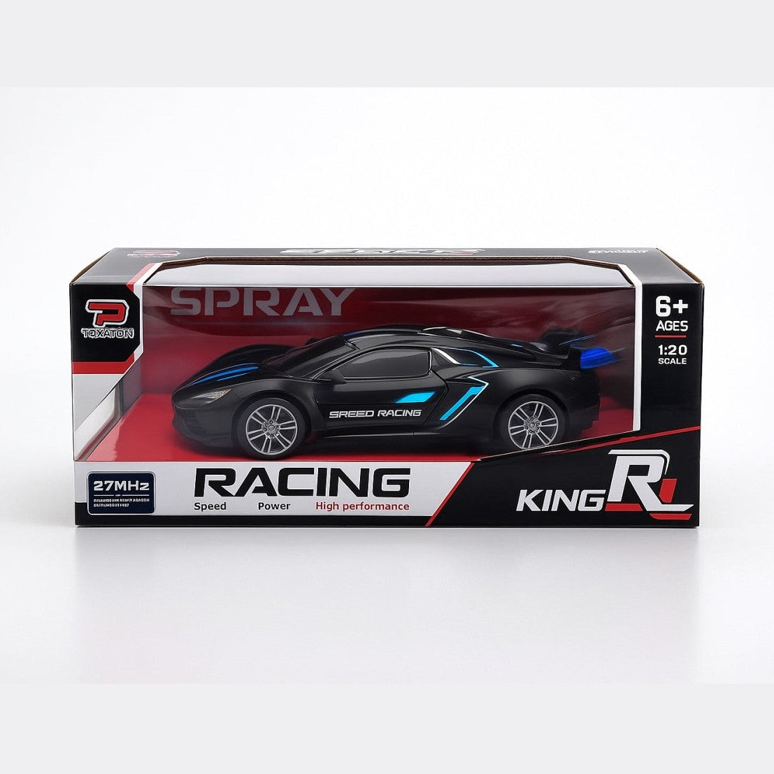 Masina Racing cu Radiocomanda, 1:20, Model Sport, 27 MHz, 6+ ani