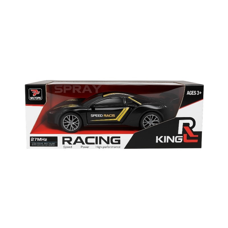 Masina sport cu radiocomanda, model Racing King R, 27MHz , 27x12cm