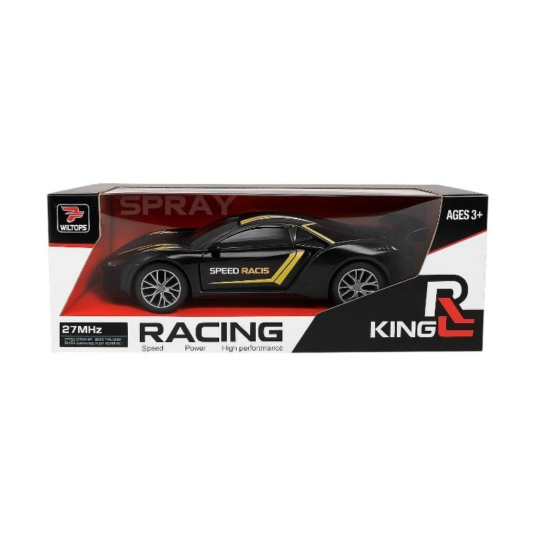 Masina sport cu radiocomanda, model Racing King R, 27MHz , 27x12cm
