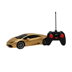 Masina Sport Radio Control R C Lamborghini Huracan STO Auriu , Jucarie Copii 3+ Scara 1:16