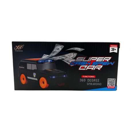 Masina Super Cash Spew , 21x10 cm, 360 Spin, Lumini si Sunete