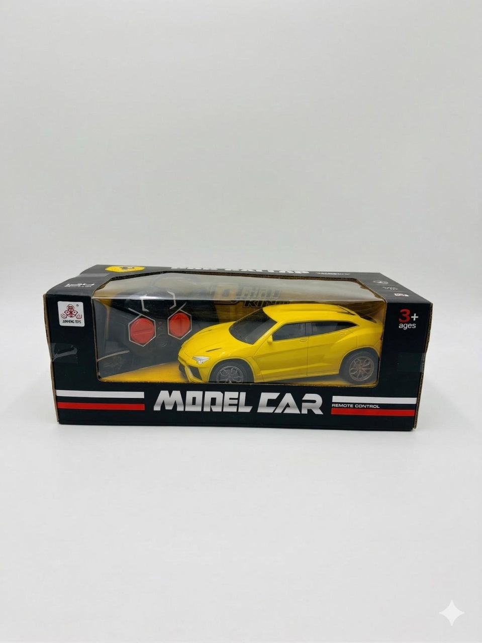 Masina telecomandata RC galbena, model SUV sport, 27.5 x 10 cm