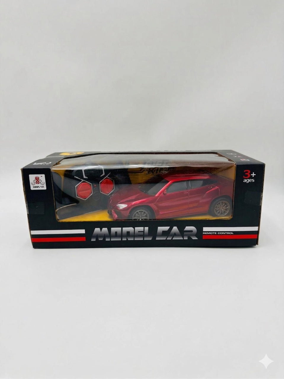 Masina telecomandata RC rosie, model SUV sport, 27.5 x 10 cm