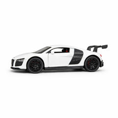 Masinuta metalica sport alba coupe,,15.5x7 cm, die cast, usi functionale