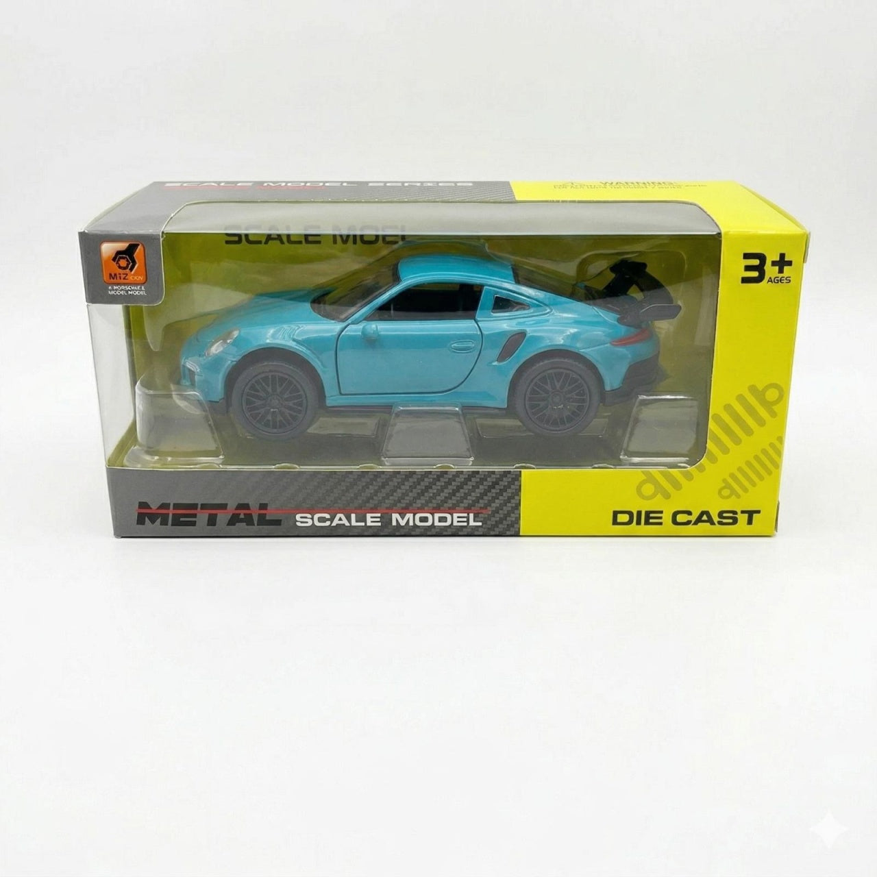 Masinuta metalica sport coupe albastra,15.5x7 cm