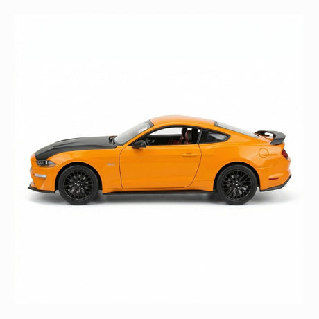 Masinuta metalica sport portocalie macheta auto die cast 15.5 cm