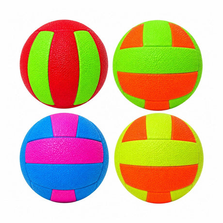 Minge de Volei Colorată pentru Copii și Adulți – Culori Neon Diverse, Model Aleatoriu