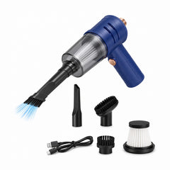 Mini aspirator portabil fara fir pentru birou si masina, model XM20S