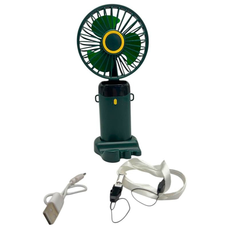 Miniventilator X5 portabil 2.5W cu afisaj LED, alimentare 5V 2A, carcasa ABS PC, usor si compact,