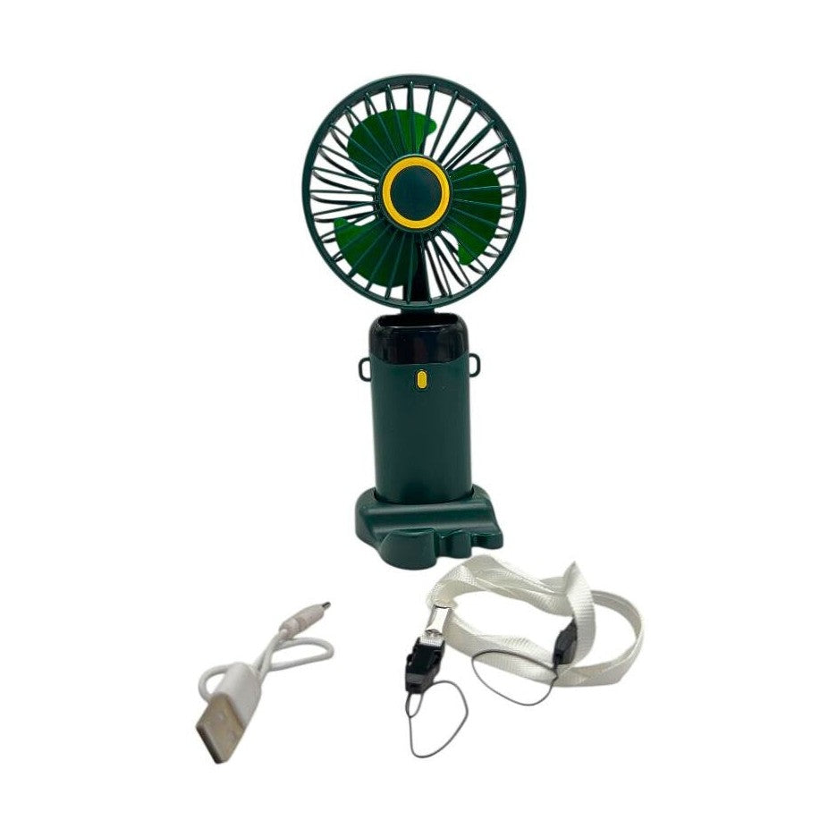 Miniventilator X5 portabil 2.5W cu afisaj LED, alimentare 5V 2A, carcasa ABS PC, usor si compact,
