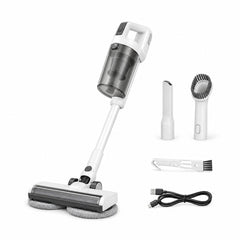 Mop electric 2 in 1 pentru geamuri si pardoseli, reincarcabil USB