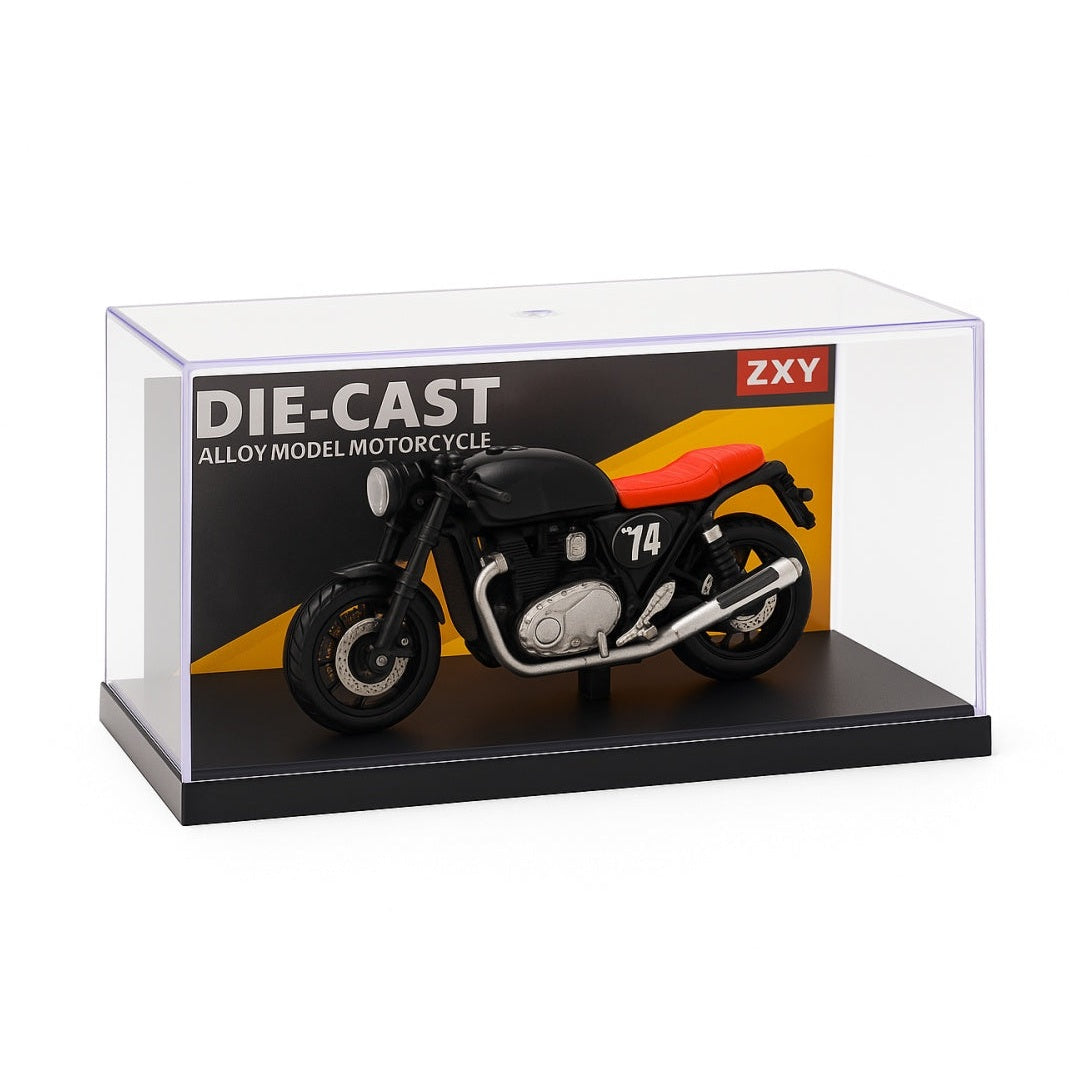 Motocicleta Die-Cast in Vitrina Display , Model 14
