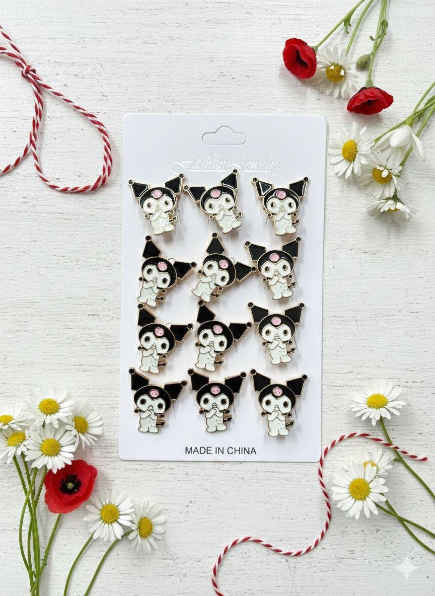 Oferta 12 brose figurine decorative de 5 cm
