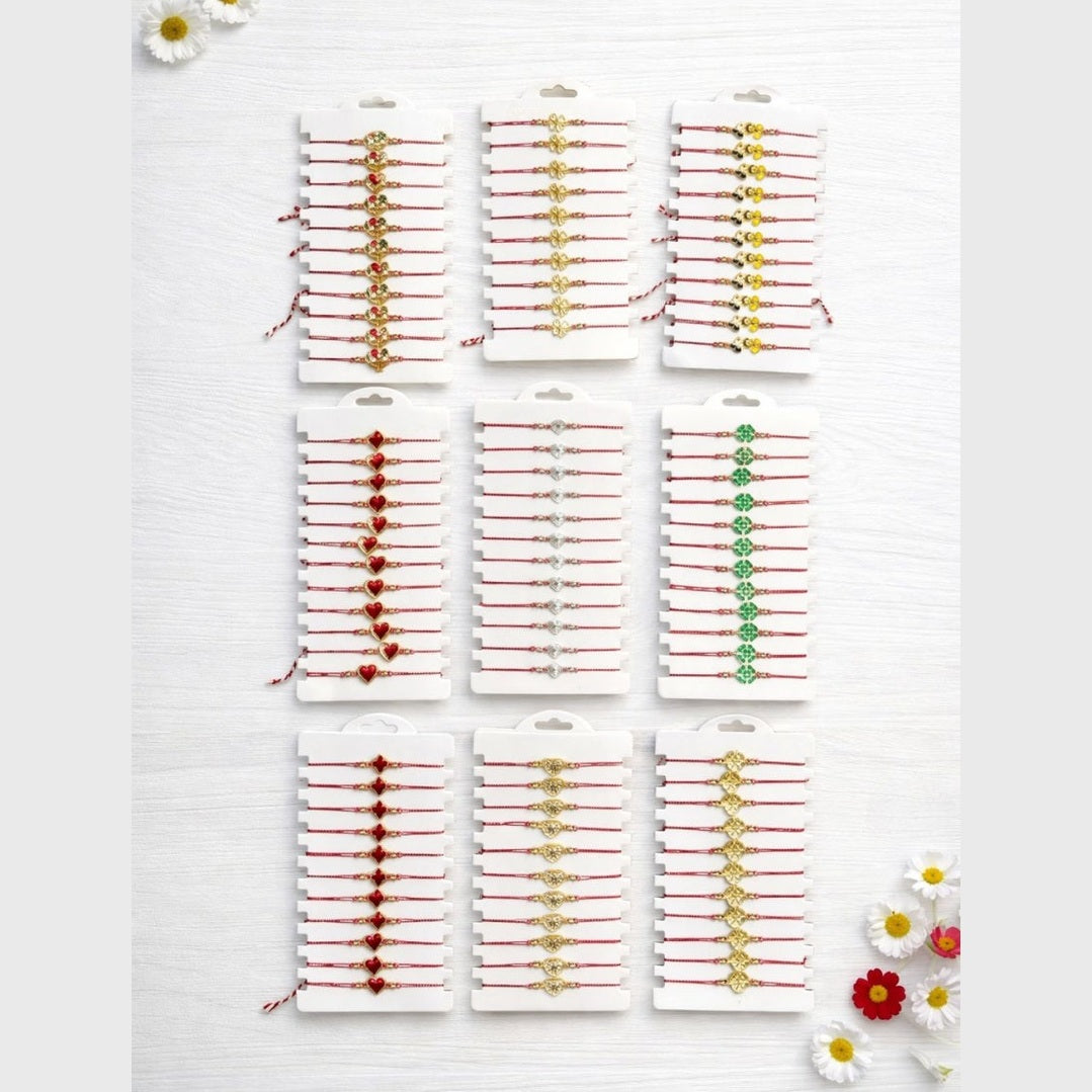 Oferta 9 Seturi a cate 12 Bratari Martisor reglabile, diverse modele, Cadou 1 Martie