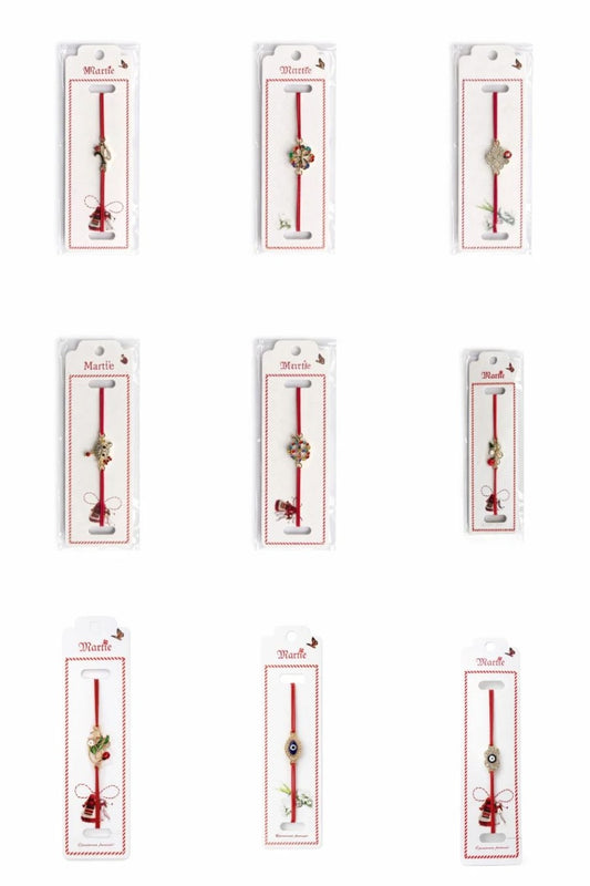 Oferta 9 Seturi a cate 24 Bratari Martisor reglabile, diverse modele, Cadou 1 Martie
