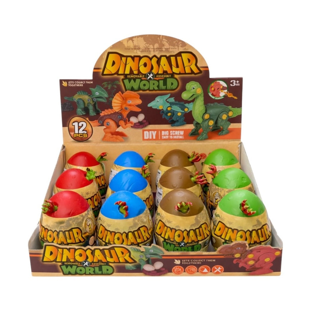 Ou surpriza Dinosaur World cu figurina dinozaur pentru copii