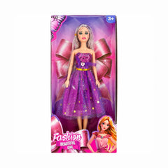 Păpușă Fashion Beautiful Girl pentru Fetițe 3+ – Model Aleatoriu, Rochie Elegantă de Prințesă