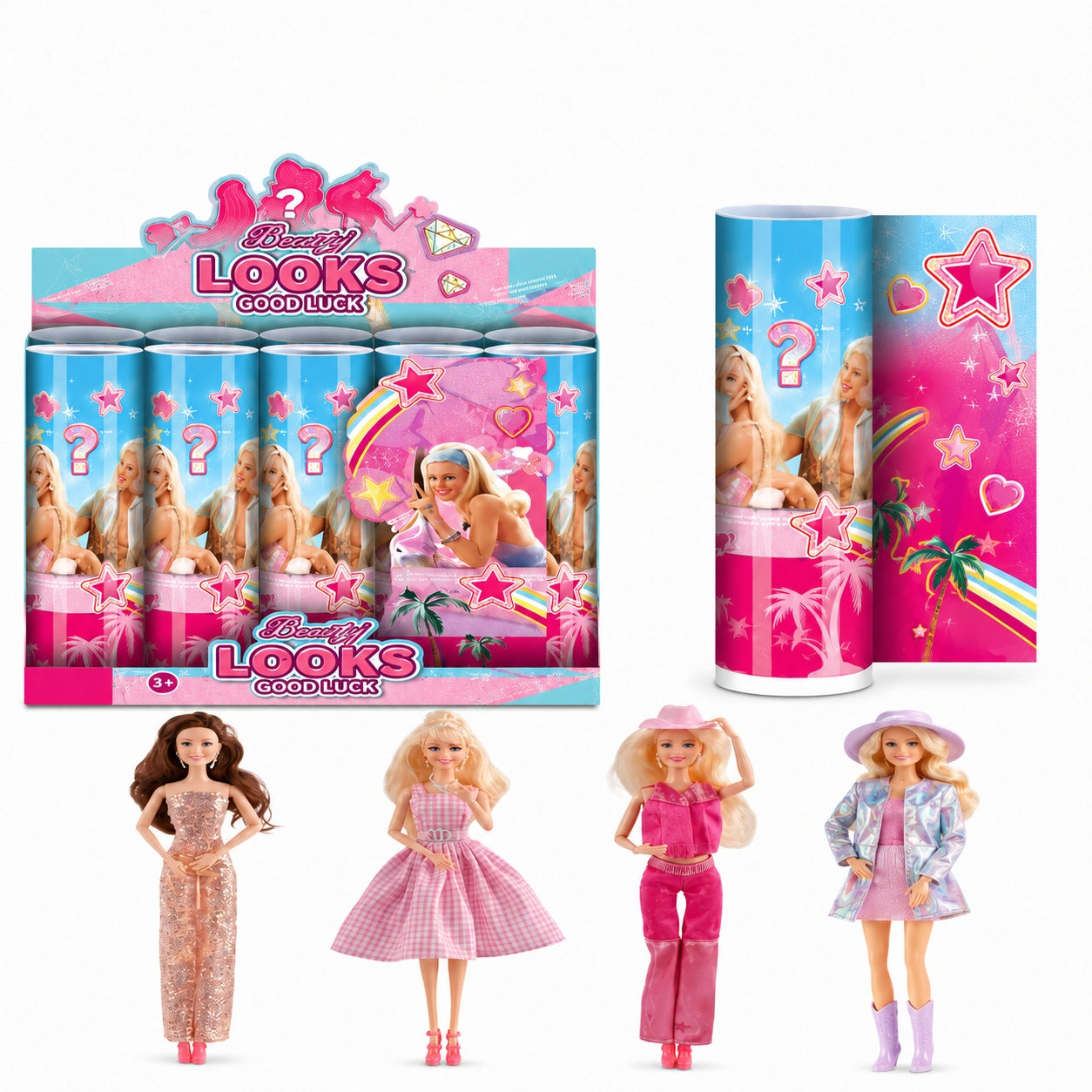 Papusa Fashion Surpriza in Cutie, 4 Modele Adorabile, 3+ Ani