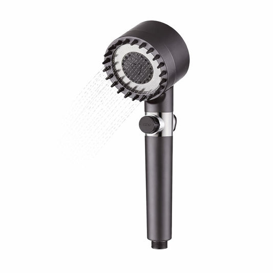Para dus turbo cu filtru si presiune mare, cap de dus economic cu buton oprire apa