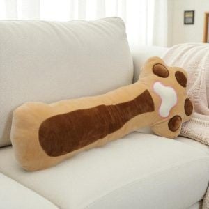 Perna Plus Labuta Maro 60 cm , Perna Pufoasa Decorativa, Antistres, Cadou Cute