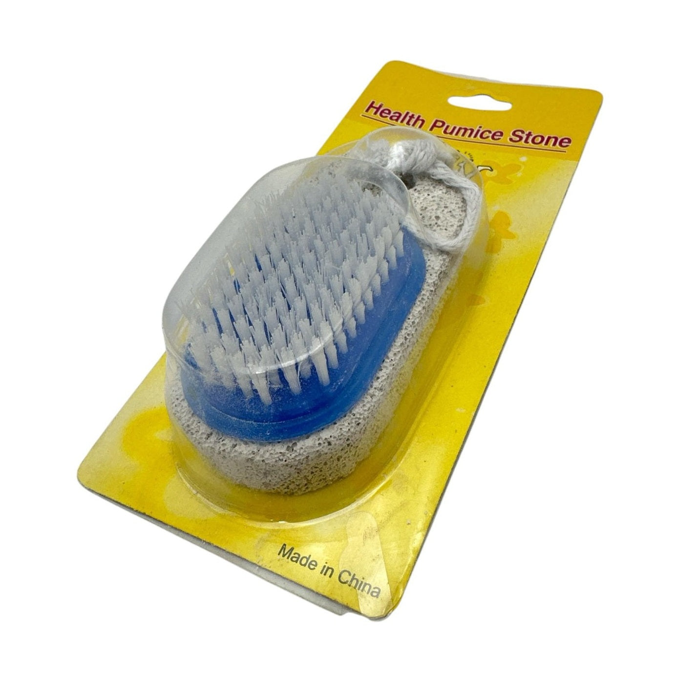 Piatra ponce cu perie, calitate superioara, multicolora , Exfoliere delicata si ingrijire picioarelor,