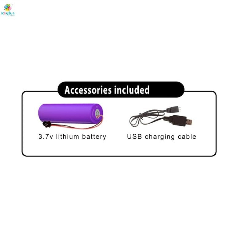 Pistol electric cu apa pentru copii, mini water gun reincarcabil USB, rezervor sticla, roz