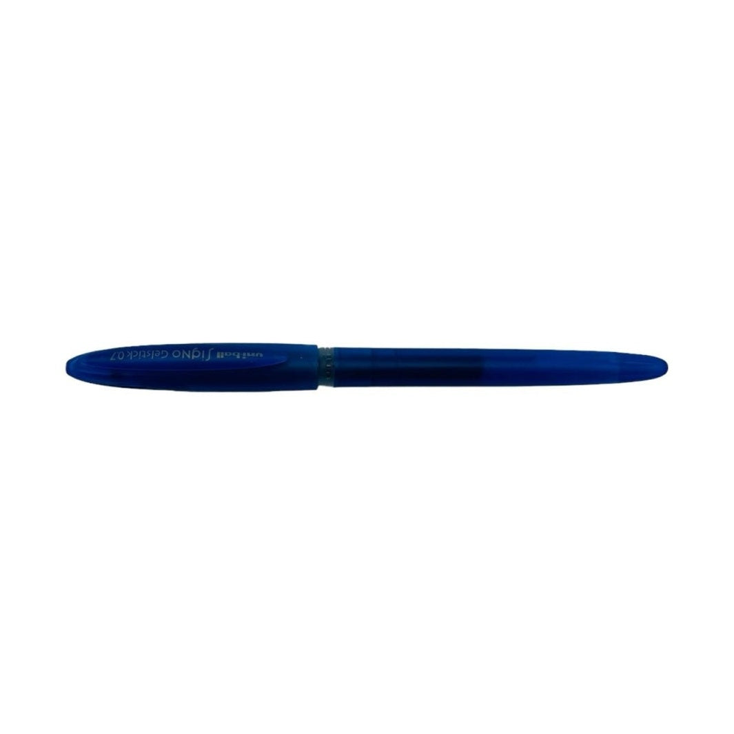 Pix cu gel Uniball Signo UM-170, 0.7mm, albastru , scriere fluida si eleganta pentru uz zilnic,