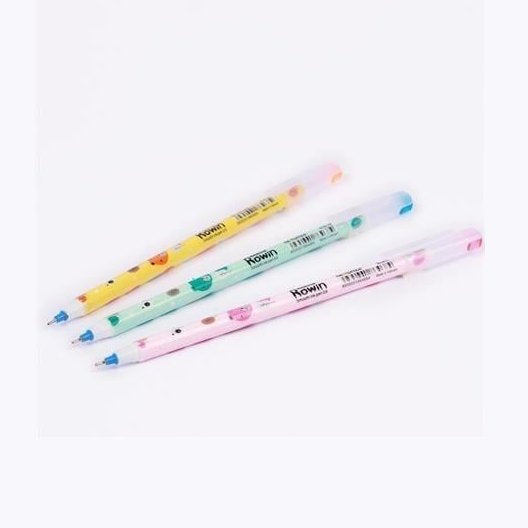 Pix Flexoffice Rowin FO-063, albastru 0.6mm - design atractiv si scriere fluida,