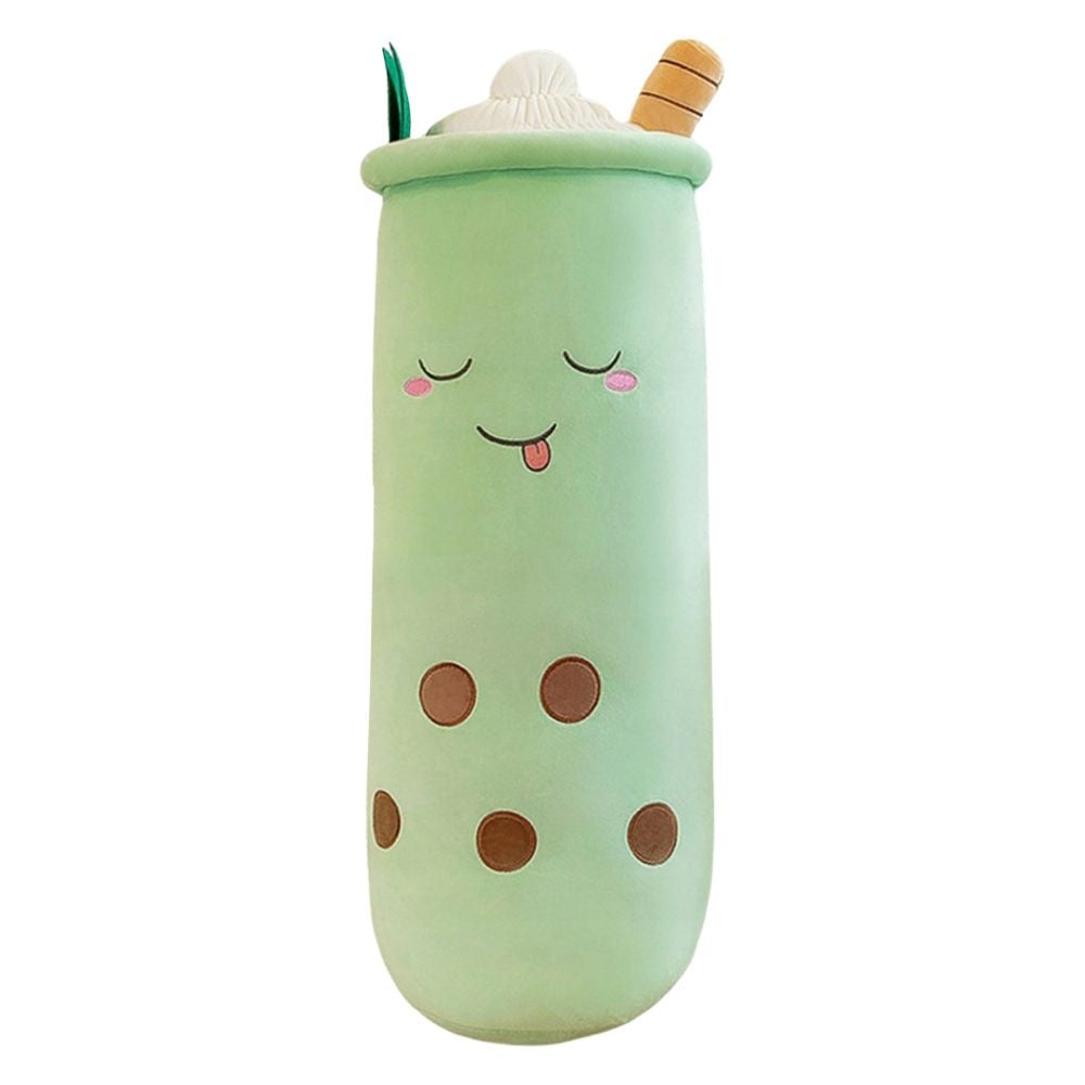 Plus Boba Verde 100 cm , Perna Gigant Kawaii, Jucarie Pufoasa XXL, Cadou Perfect