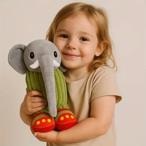 Plus Lirili Larila Elefant 45 cm, jucarie moale si haioasa pentru copii