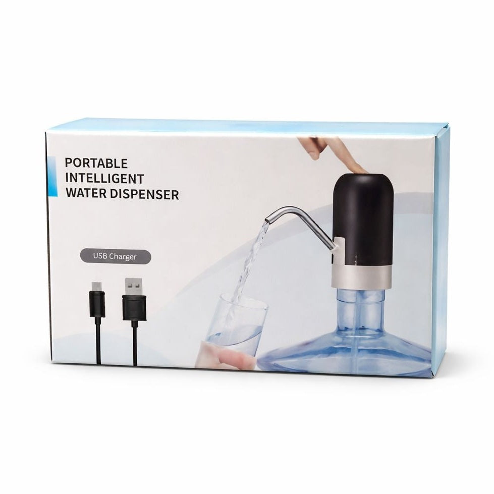 Pompa electrica apa pentru bidon, dispenser apa USB reincarcabil, montare rapida