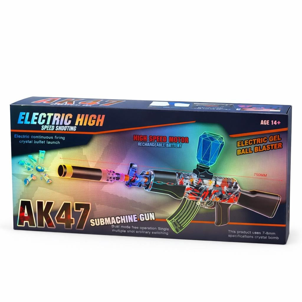 Pusca jucarie electrica cu crystal water, lansator automat, diverse culori