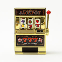 Pusculita Slot Machine Jackpot , aparat casino mini, jucarie cu maneta