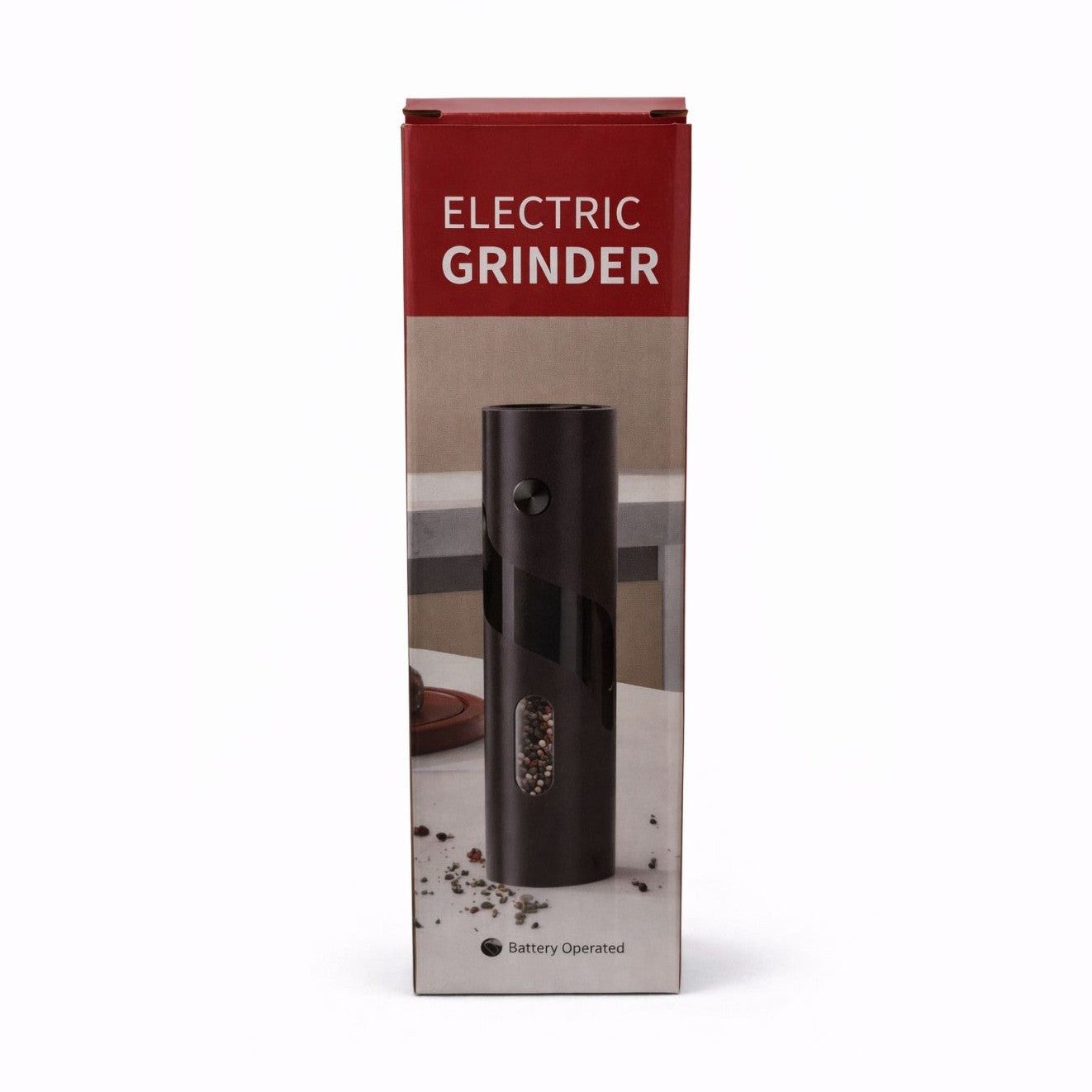 Râșniță electrică Nicky Homeware pentru bucătărie, plastic, negru elegant
