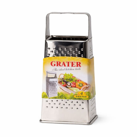 Razatoare bucatarie inox cu 4 fete 20x8.5 cm, razatoare multifunctionala din otel inoxidabil