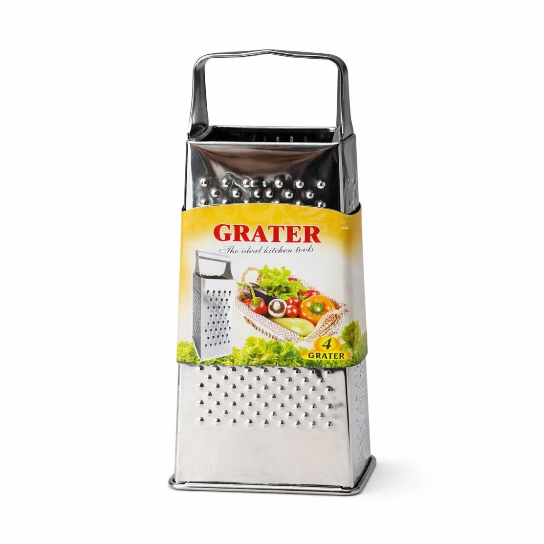 Razatoare bucatarie inox cu 4 fete 23x9.5 cm, multifunctionala din otel inoxidabil