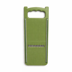 Răzătoare de bucătărie tip mandolină, plastic Verde, control ergonomic