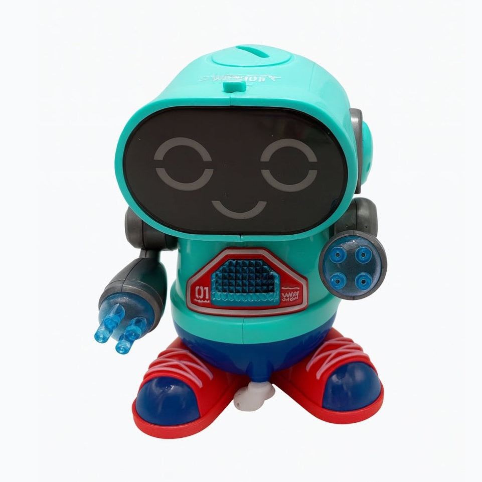 Robot Dansator cu Lumini si Sunete , 16x13 cm, Rock Robot