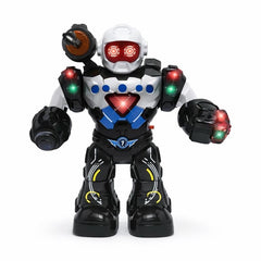 Robot jucarie interactiv cu lumini sunet mers, mix